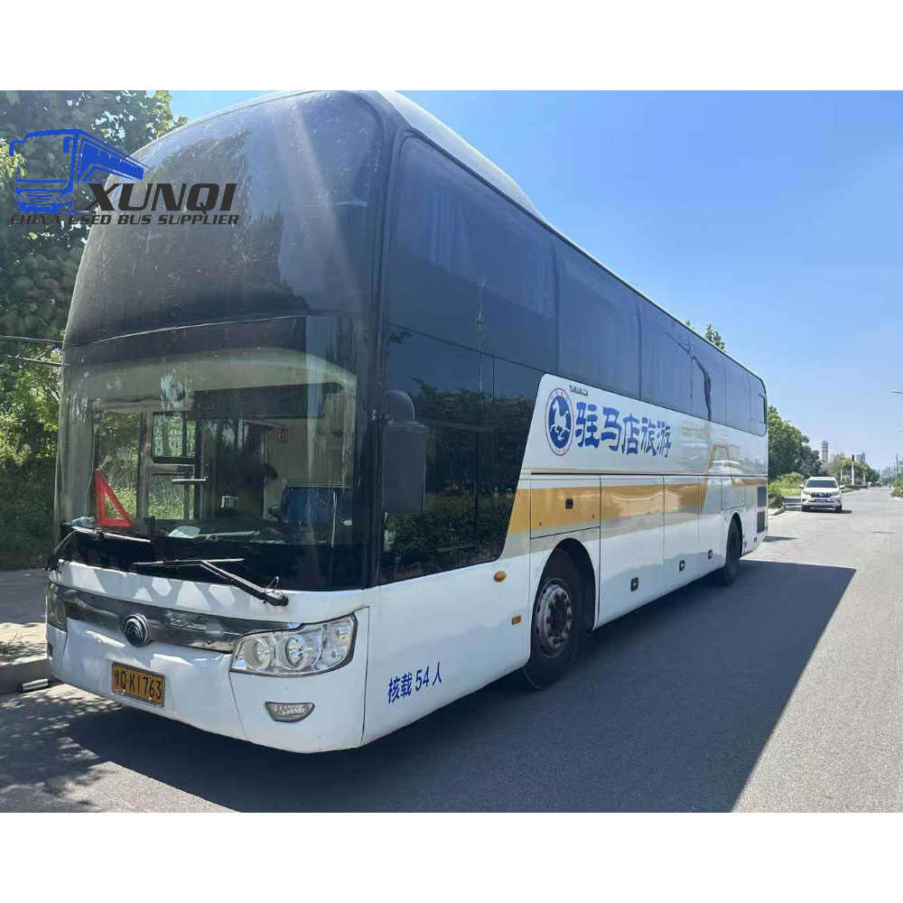 Used Yutong bus ZK6126 54 Seats 2017 Year 12 Seters long China bus weichai 6-cylinder diesel engine