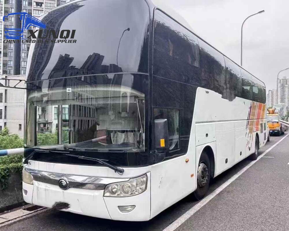 Used Yutong bus ZK6126 55 Seats 2015 Year 12 Seters long China bus weichai 6-cylinder diesel engine