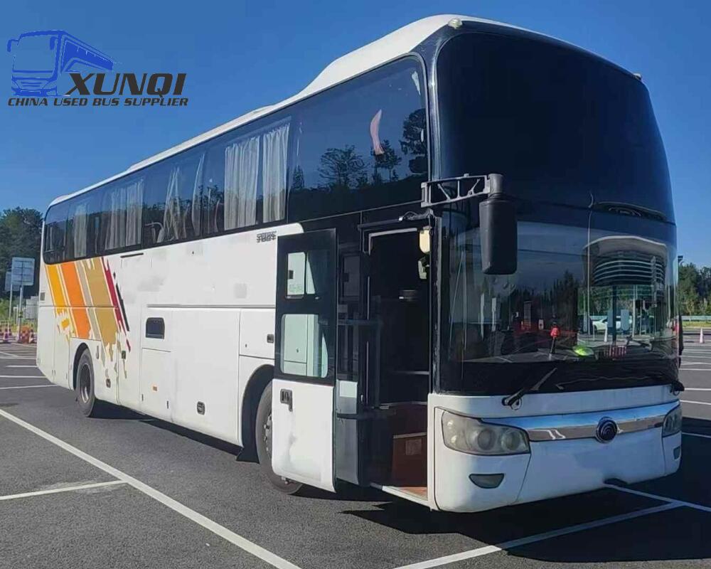 Used Yutong bus ZK6126 55 Seats 2015 Year 12 Seters long China bus weichai 6-cylinder diesel engine