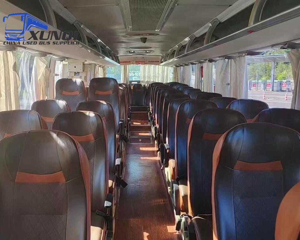 Used Yutong bus ZK6126 55 Seats 2015 Year 12 Seters long China bus weichai 6-cylinder diesel engine