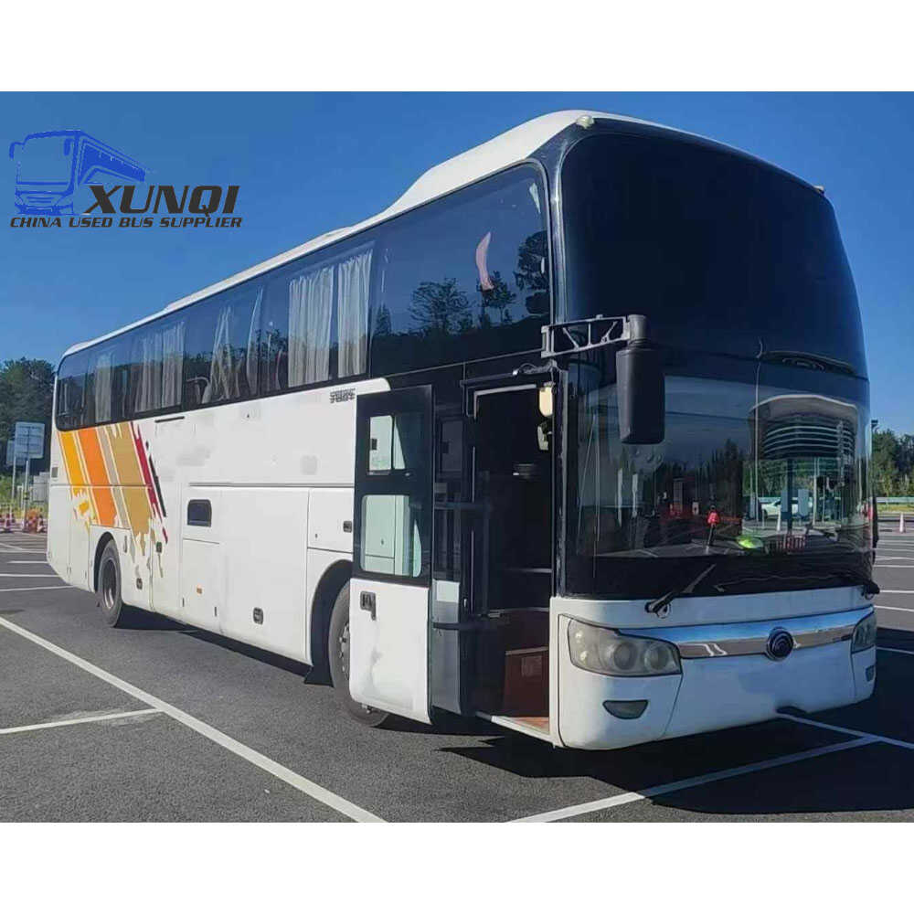 Used Yutong bus ZK6126 55 Seats 2015 Year 12 Seters long China bus weichai 6-cylinder diesel engine