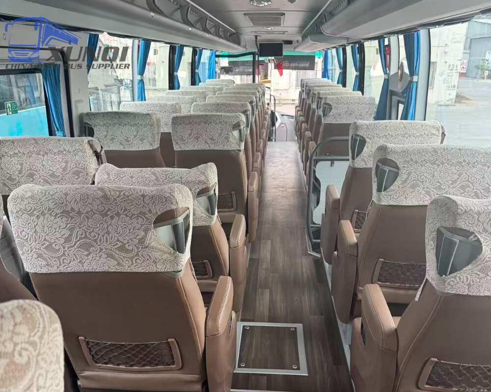 Used Yutong bus ZK6127 38 Seats 2023 Year 12 Seters long China bus weichai 6-cylinder diesel engine