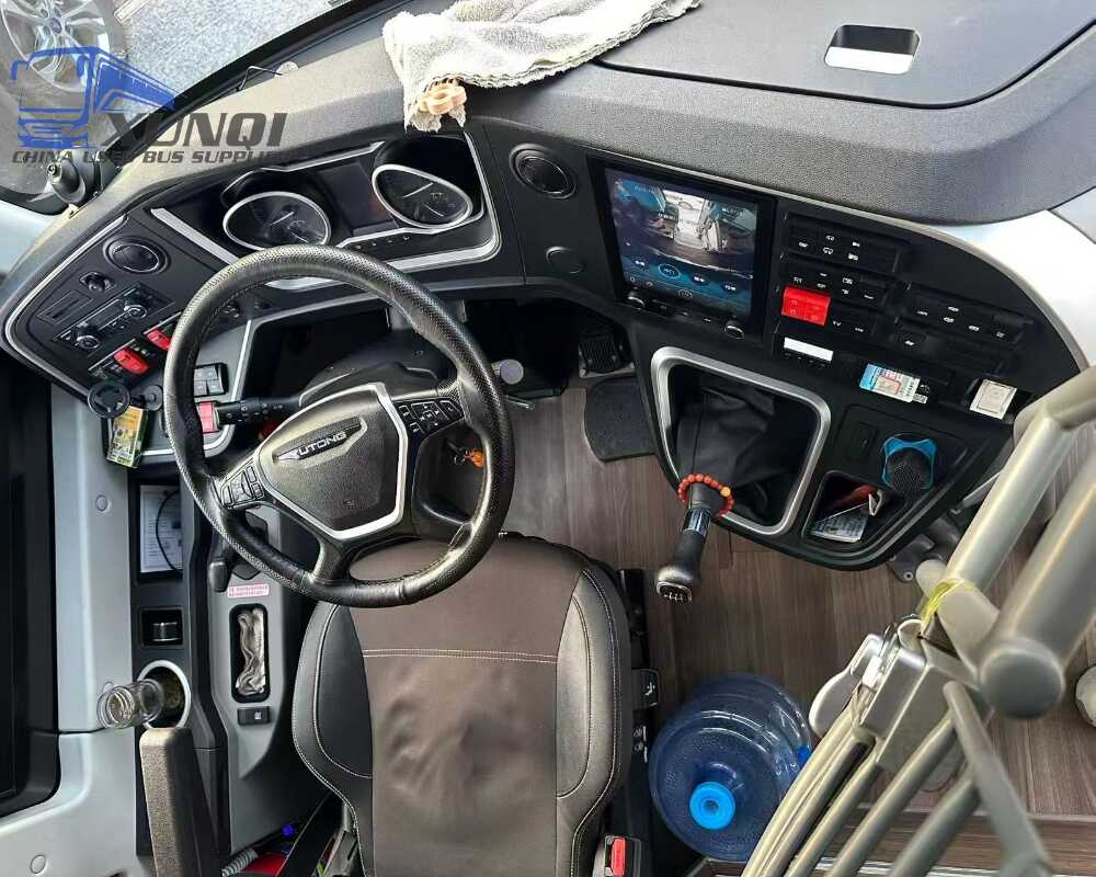 Used Yutong bus ZK6127 38 Seats 2024 Year 12 Seters long China bus weichai 6-cylinder diesel engine