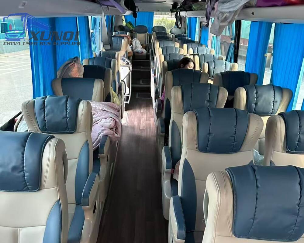 Used Yutong bus ZK6127 38 Seats 2024 Year 12 Seters long China bus weichai 6-cylinder diesel engine