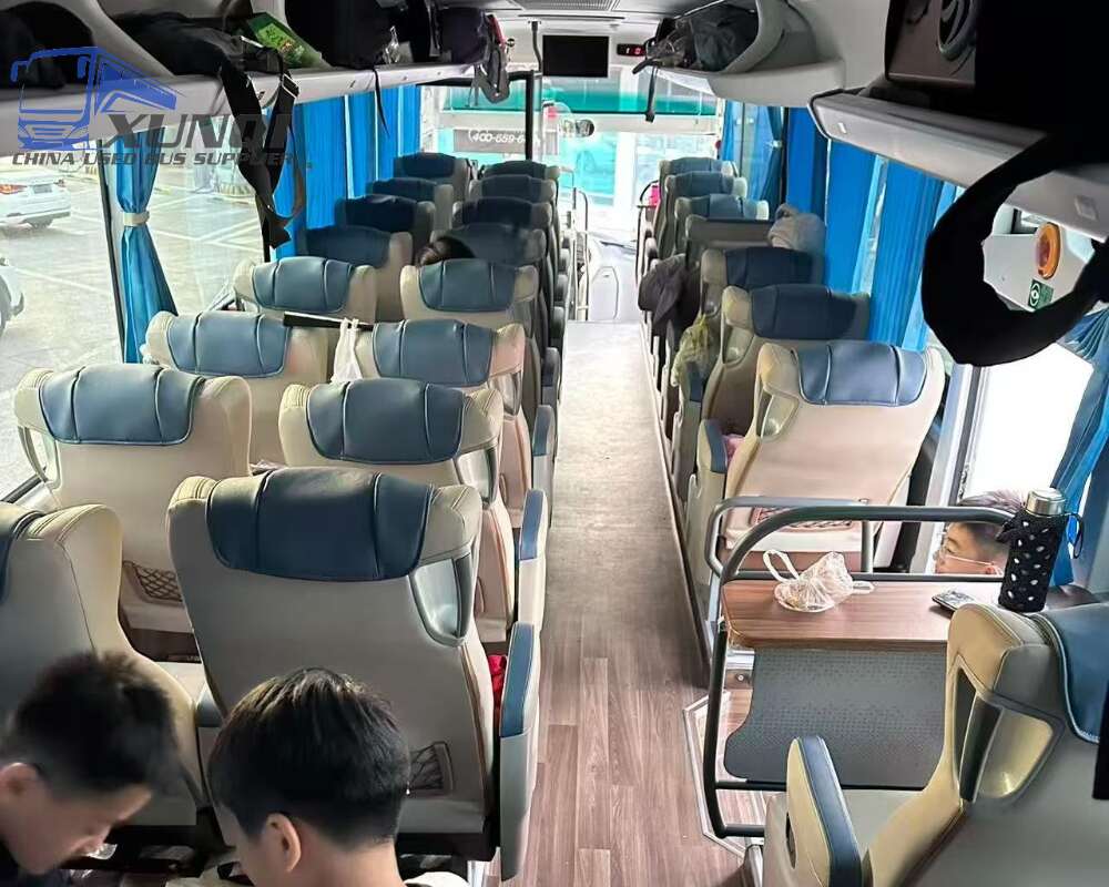 Used Yutong bus ZK6127 38 Seats 2024 Year 12 Seters long China bus weichai 6-cylinder diesel engine