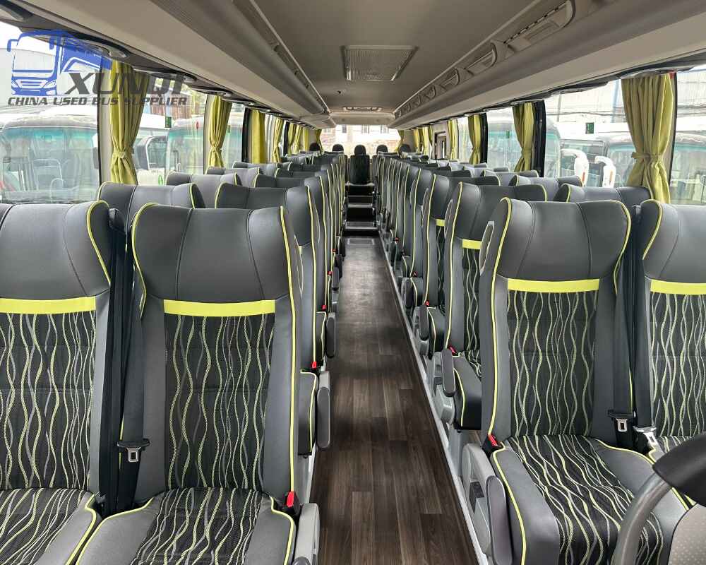 Used Yutong bus ZK6127 54 Seats 2021 Year 12 meters long China bus yuchai 6-cylinder diesel engine