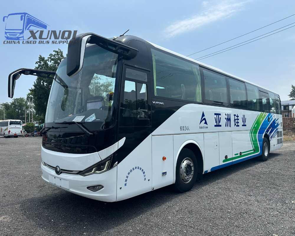 Used Yutong bus ZK6127 54 Seats 2021 Year 12 meters long China bus yuchai 6-cylinder diesel engine