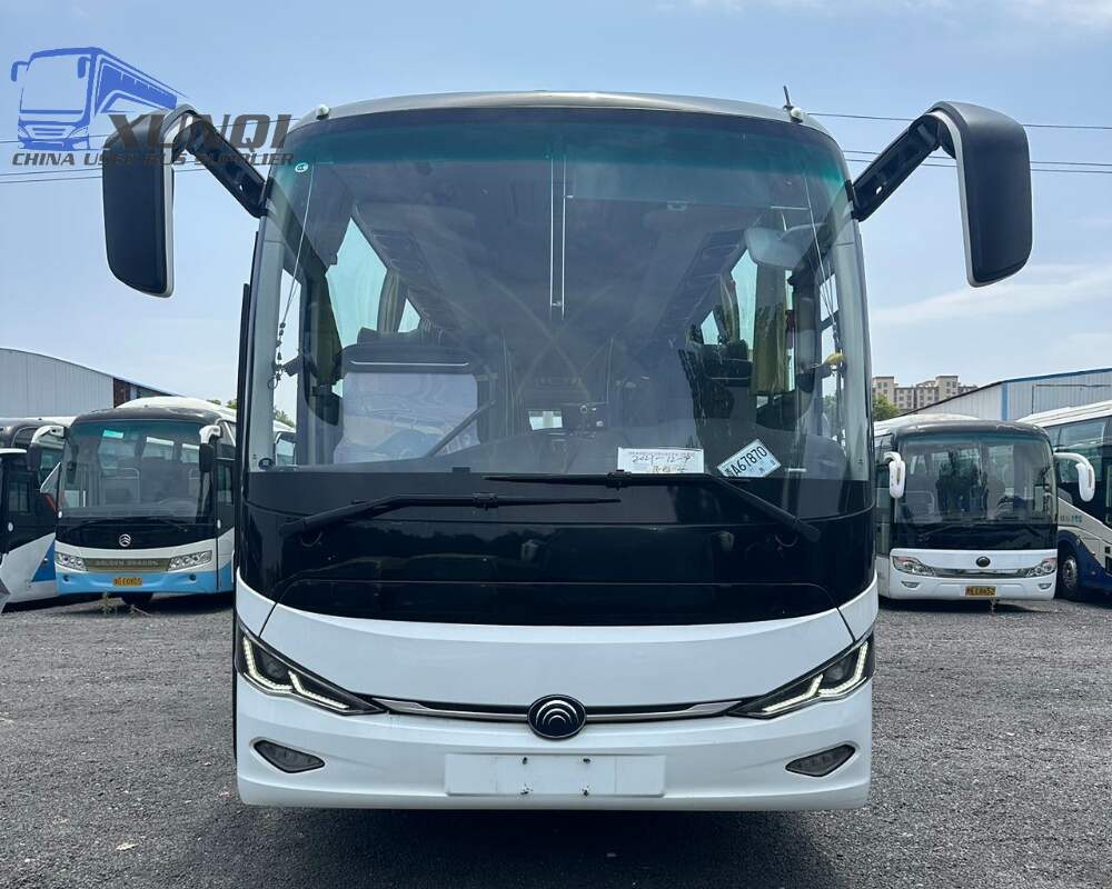 Used Yutong bus ZK6127 54 Seats 2021 Year 12 meters long China bus yuchai 6-cylinder diesel engine