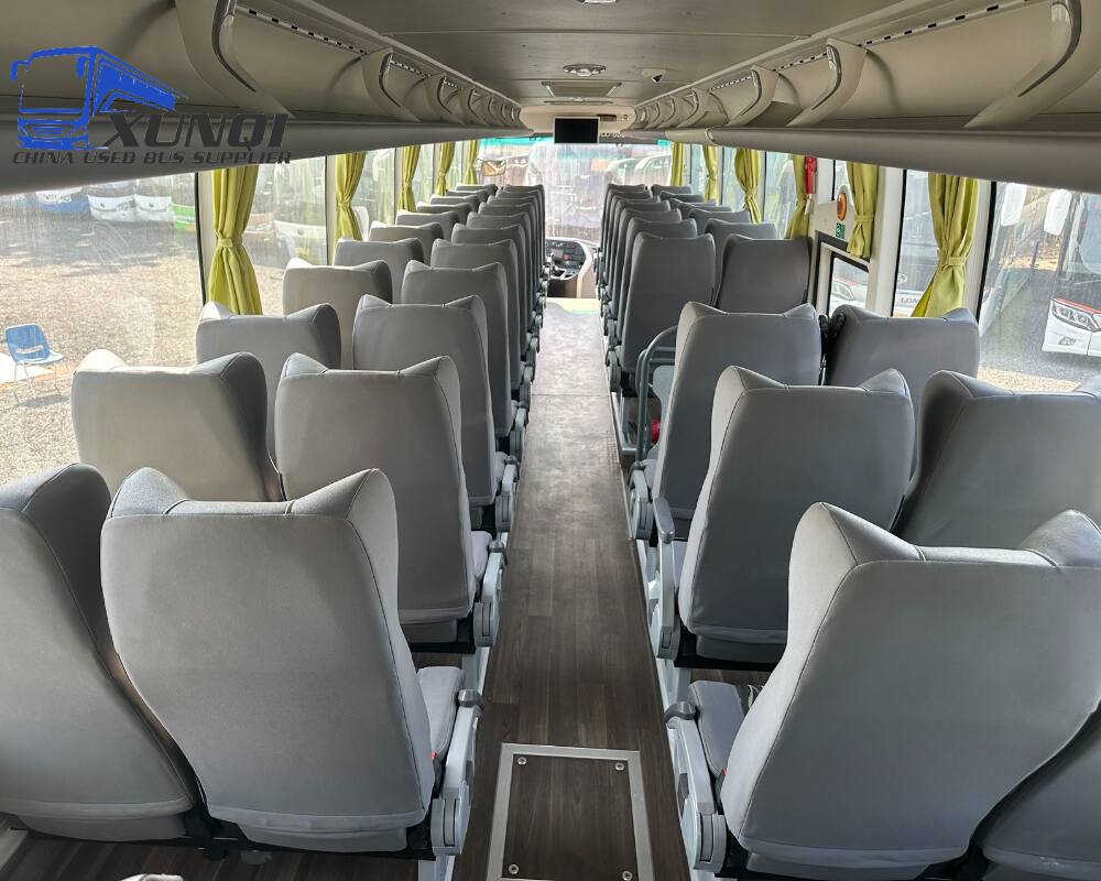 Used Yutong bus ZK6127 56 Seats 2023 Year 12 Seters long China bus yuchai 6-cylinder diesel engine