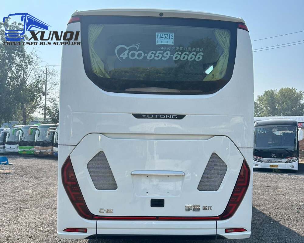 Used Yutong bus ZK6127 56 Seats 2023 Year 12 Seters long China bus yuchai 6-cylinder diesel engine