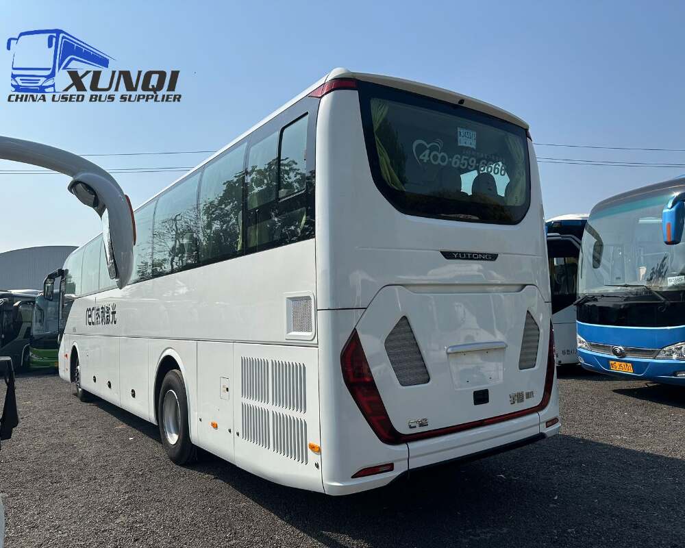 Used Yutong bus ZK6127 56 Seats 2023 Year 12 Seters long China bus yuchai 6-cylinder diesel engine