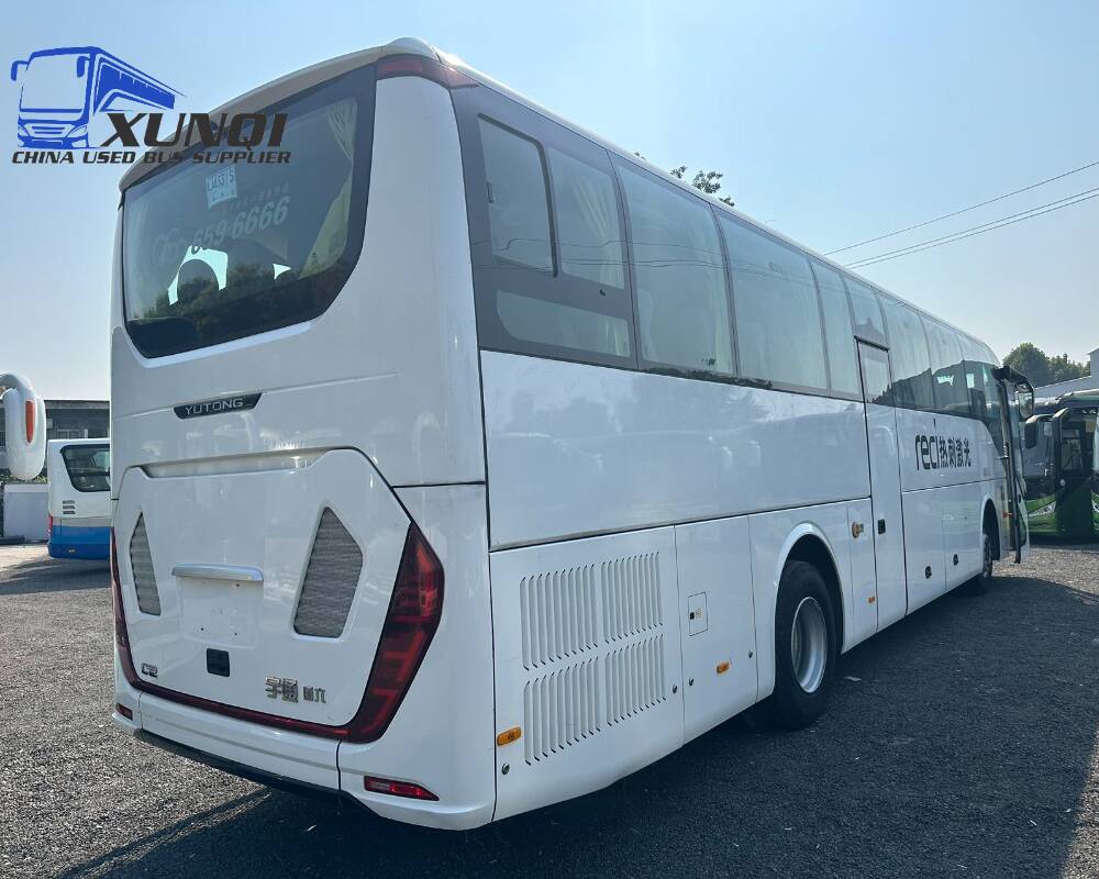 Used Yutong bus ZK6127 56 Seats 2023 Year 12 Seters long China bus yuchai 6-cylinder diesel engine