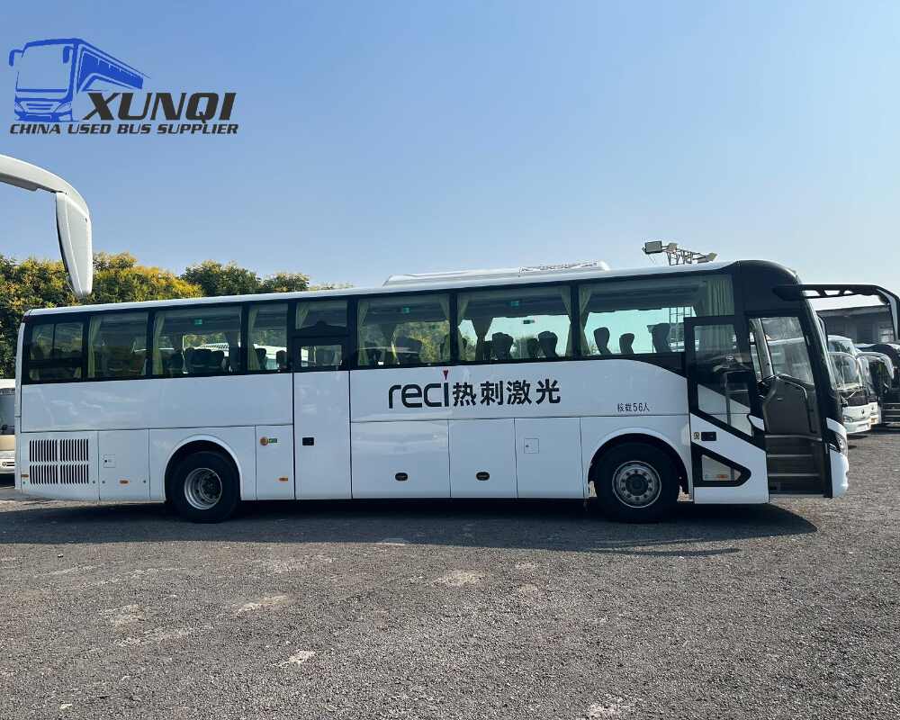 Used Yutong bus ZK6127 56 Seats 2023 Year 12 Seters long China bus yuchai 6-cylinder diesel engine