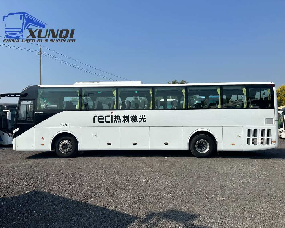 Used Yutong bus ZK6127 56 Seats 2023 Year 12 Seters long China bus yuchai 6-cylinder diesel engine