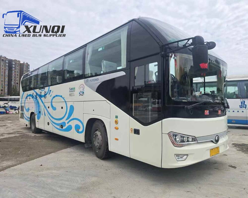 Used Yutong bus ZK6128 37 Seats 2019 Year 12 Seters long China bus weichai 6-cylinder diesel engine