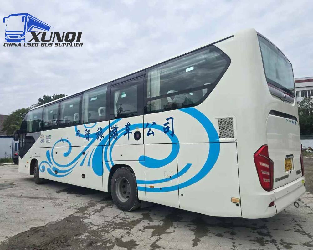 Used Yutong bus ZK6128 37 Seats 2019 Year 12 Seters long China bus weichai 6-cylinder diesel engine