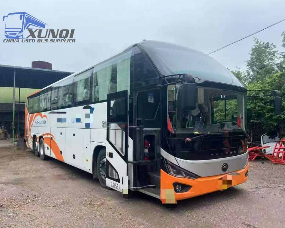 Used Yutong bus ZK6137 56 Seats 2024 Year 13 meters long China bus weichai 6-cylinder diesel engine