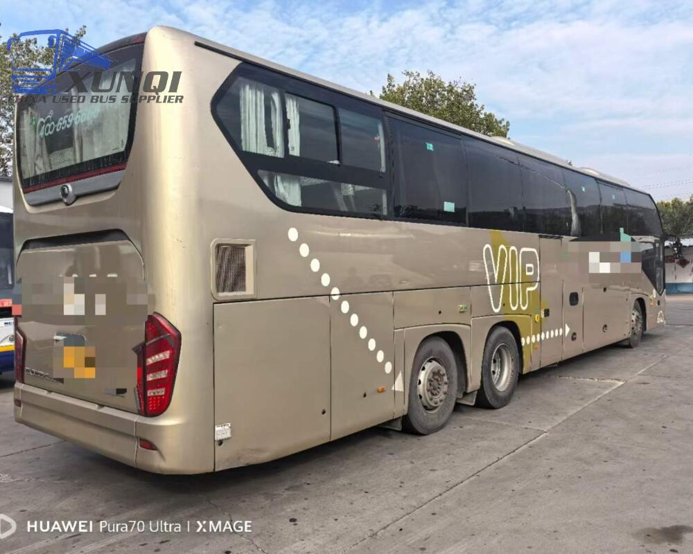 Used Yutong bus ZK6148 56 Seats 2019 Year 14 meters long China bus weichai 6-cylinder diesel engine