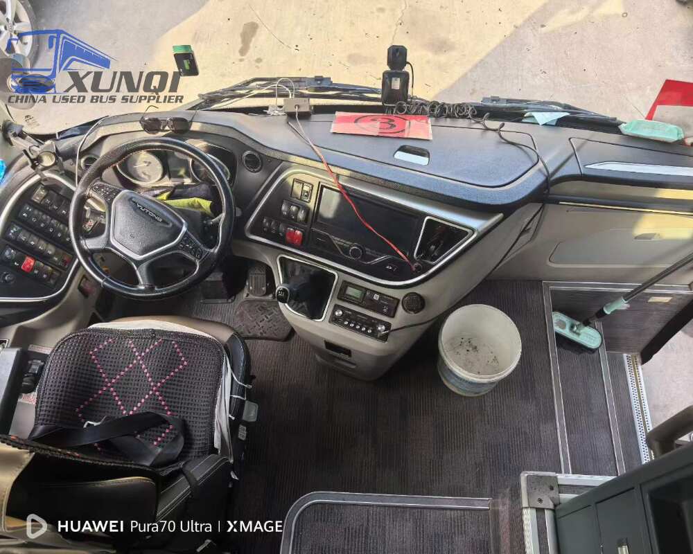 Used Yutong bus ZK6148 56 Seats 2019 Year 14 meters long China bus weichai 6-cylinder diesel engine