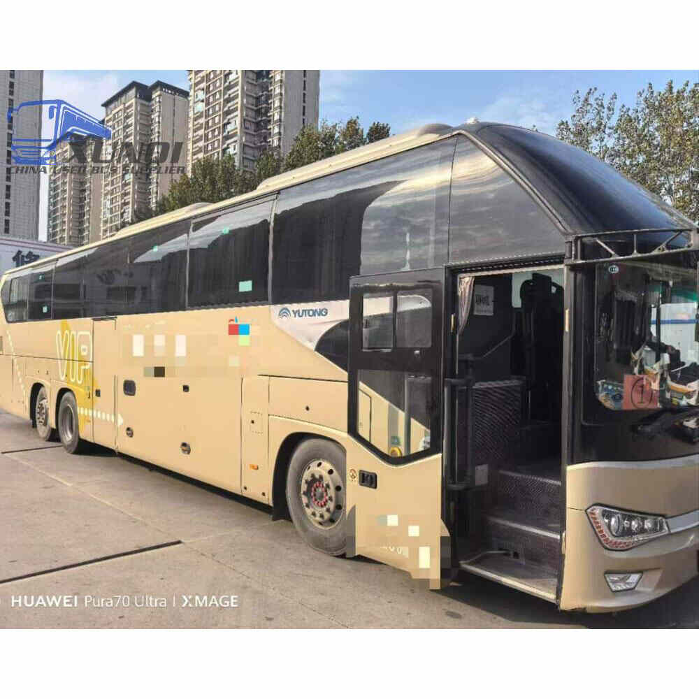 Used Yutong bus ZK6148 56 Seats 2019 Year 14 meters long China bus weichai 6-cylinder diesel engine