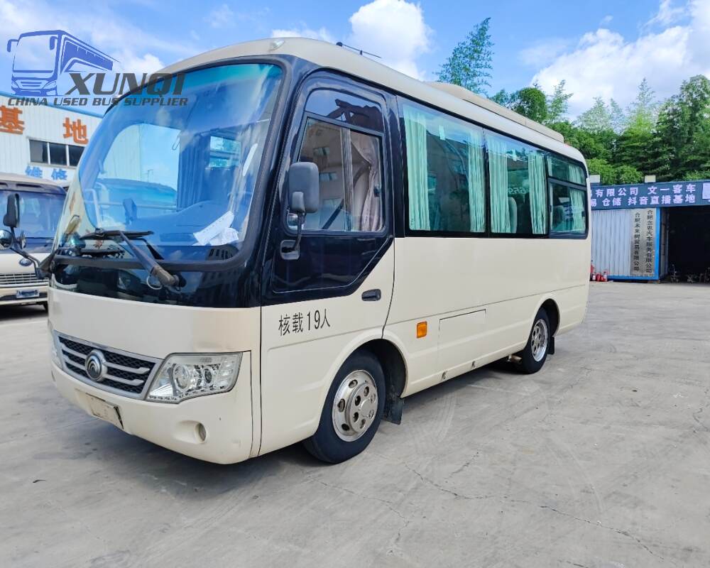 Used Yutong bus ZK6609 19 Seats 2016 Year 6 meters long China bus yuchai 4-cylinder diesel engine