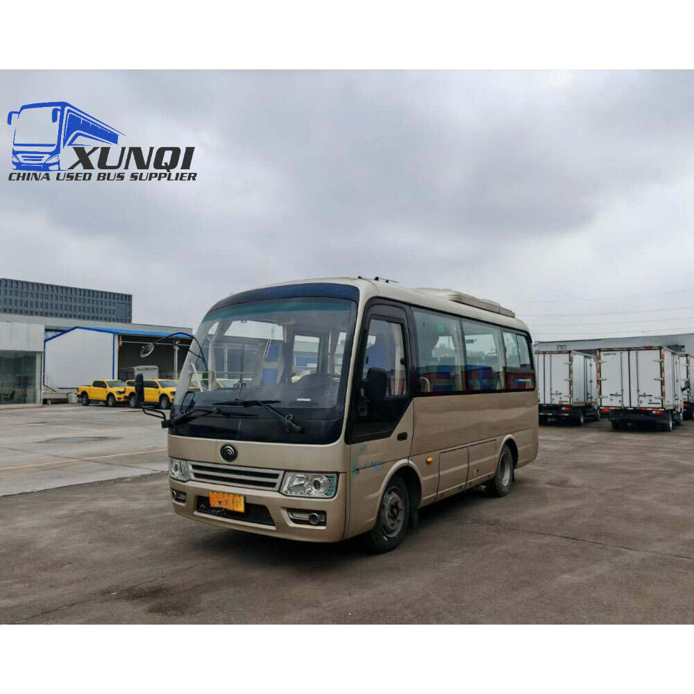 Used Yutong bus ZK6609 19 Seats 2018 Year 6 Seters long China bus weichai 4-cylinder diesel engine