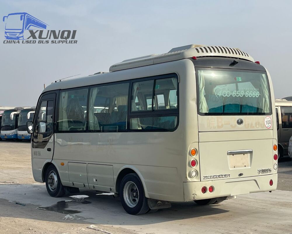 Used Yutong bus ZK6609 19 Seats 2020 Year 6 meters long China bus yuchai 4-cylinder diesel engine