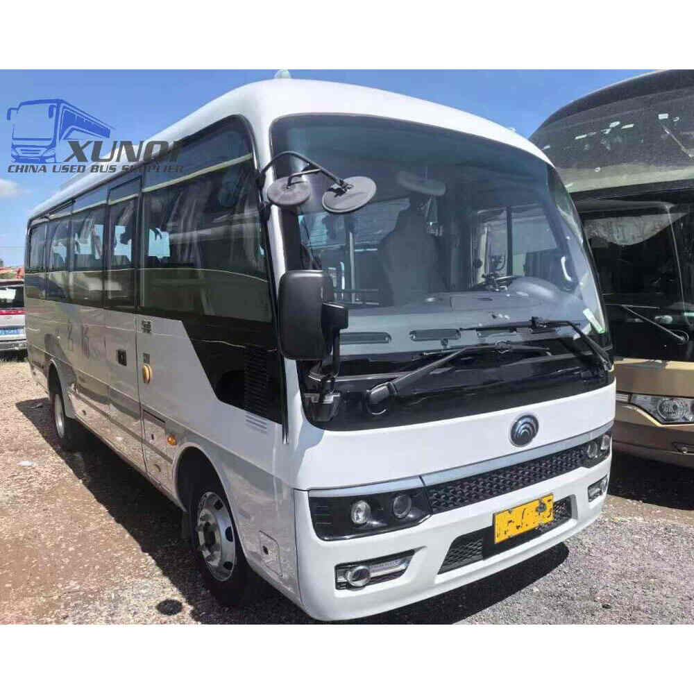 Used Yutong bus ZK6609 19 Seats 2023 Year 6 Seters long China bus weichai 4-cylinder diesel engine