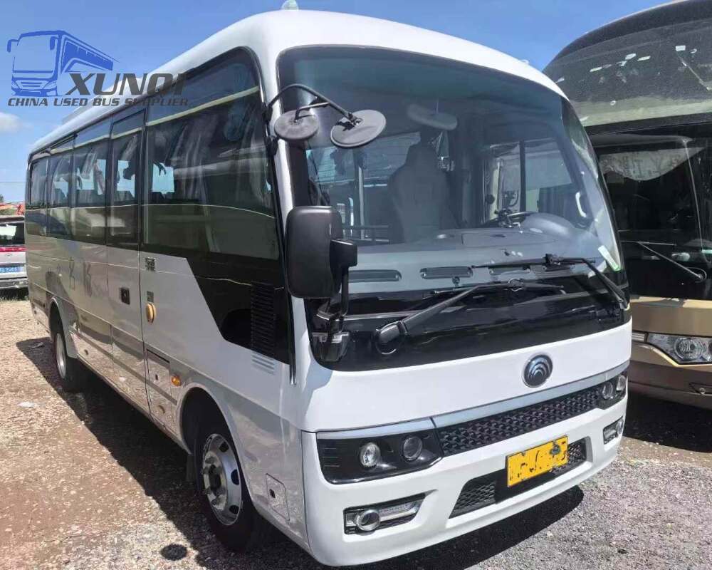 Used Yutong bus ZK6609 19 Seats 2023 Year 6 Seters long China bus weichai 4-cylinder diesel engine