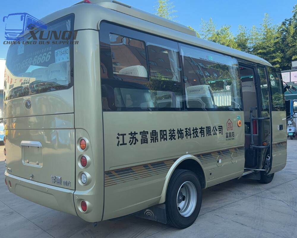 Used Yutong bus ZK6609 19 Seats 2025 Year 6 meters long China bus weichai 4-cylinder diesel engine