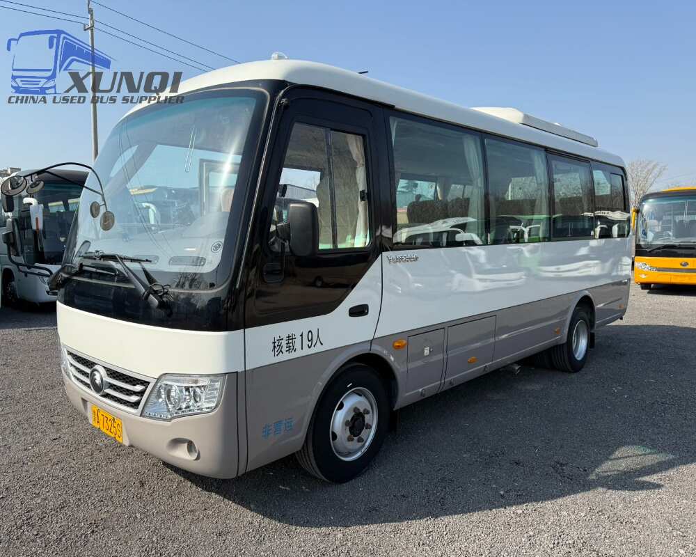 Used Yutong bus ZK6729 19 Seats 2022 Year 7 meters long China bus yuchai 4-cylinder diesel engine 