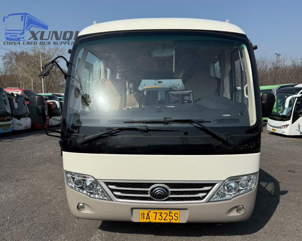 Used Yutong bus ZK6729 19 Seats 2022 Year 7 meters long China bus yuchai 4-cylinder diesel engine
