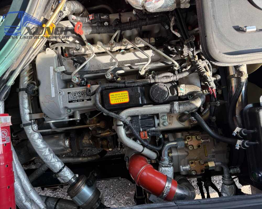 Used Yutong bus ZK6729 19 Seats 2022 Year 7 meters long China bus yuchai 4-cylinder diesel engine