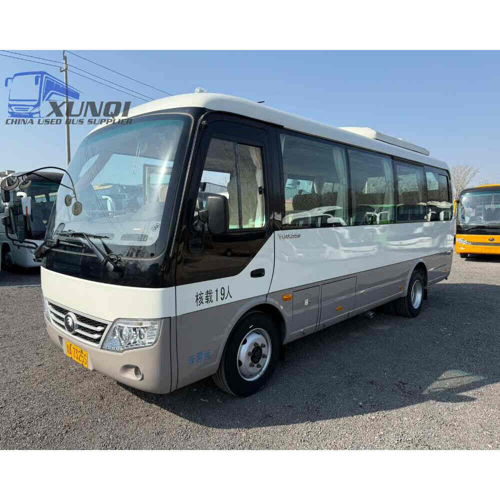Used Yutong bus ZK6729 19 Seats 2022 Year 7 meters long China bus yuchai 4-cylinder diesel engine