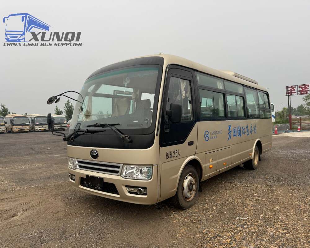 Used Yutong bus ZK6729 26 Seats 2020 Year 7 meters long China bus weichai 4-cylinder diesel engine
