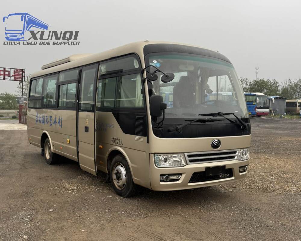 Used Yutong bus ZK6729 26 Seats 2020 Year 7 meters long China bus weichai 4-cylinder diesel engine