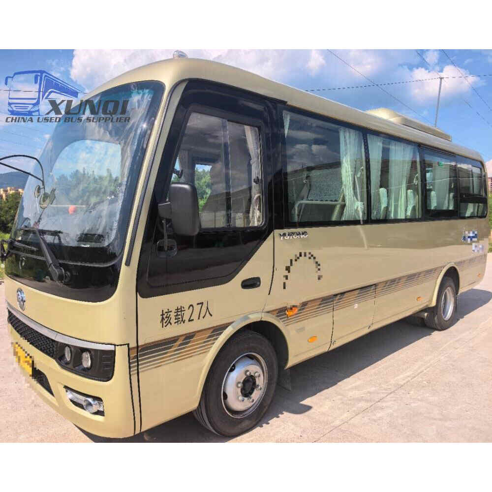 Used Yutong bus ZK6729 27 Seats 2024 Year 7 Seters long China bus weichai 4-cylinder diesel engine