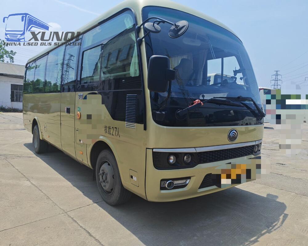 Used Yutong bus ZK6729 27 Seats 2024 Year 7 meters long China bus yuchai 4-cylinder diesel engine