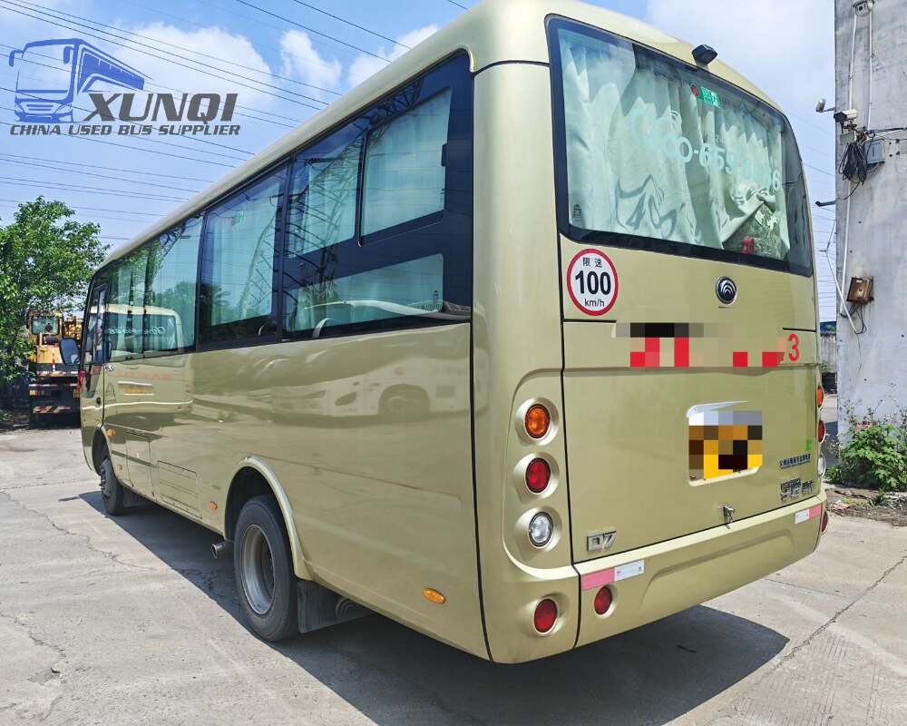 Used Yutong bus ZK6729 27 Seats 2024 Year 7 meters long China bus yuchai 4-cylinder diesel engine