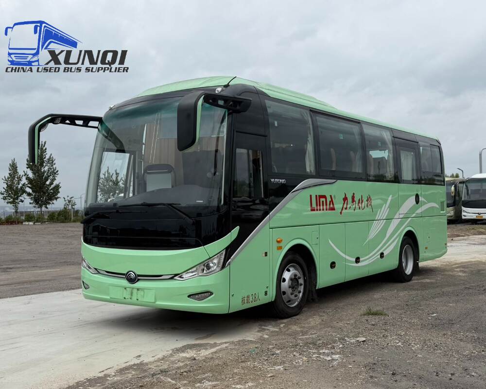 Used Yutong bus ZK6897 38 Seats 2021 Year 8 Seters long China bus yuchai 6-cylinder diesel engine
