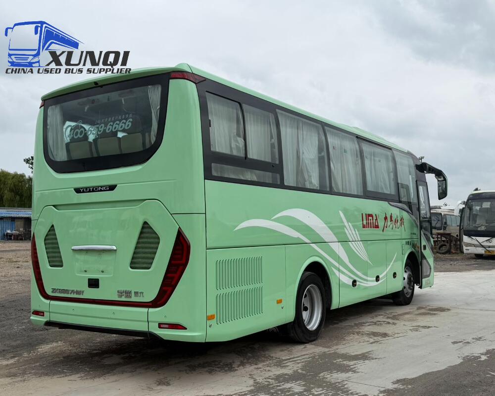 Used Yutong bus ZK6897 38 Seats 2021 Year 8 Seters long China bus yuchai 6-cylinder diesel engine