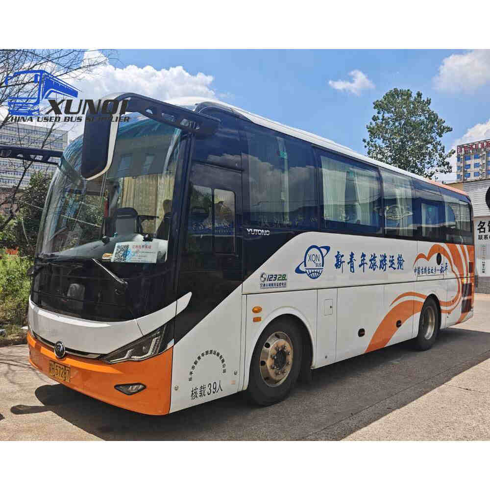 Used Yutong bus ZK6907 39 Seats 2024 Year 9 Seters long China bus yuchai 6-cylinder diesel engine