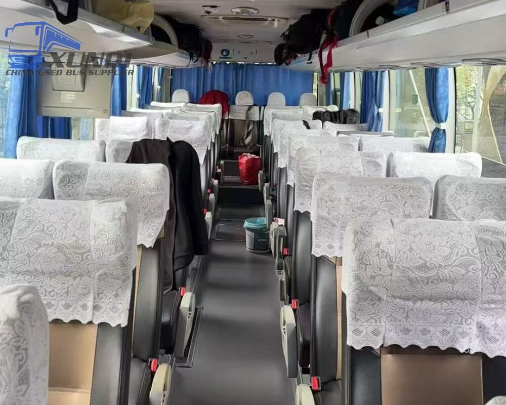 Used Yutong bus zk6122 50 Seats 2018 Year 12 meters long China bus weichai 6-cylinder diesel engine