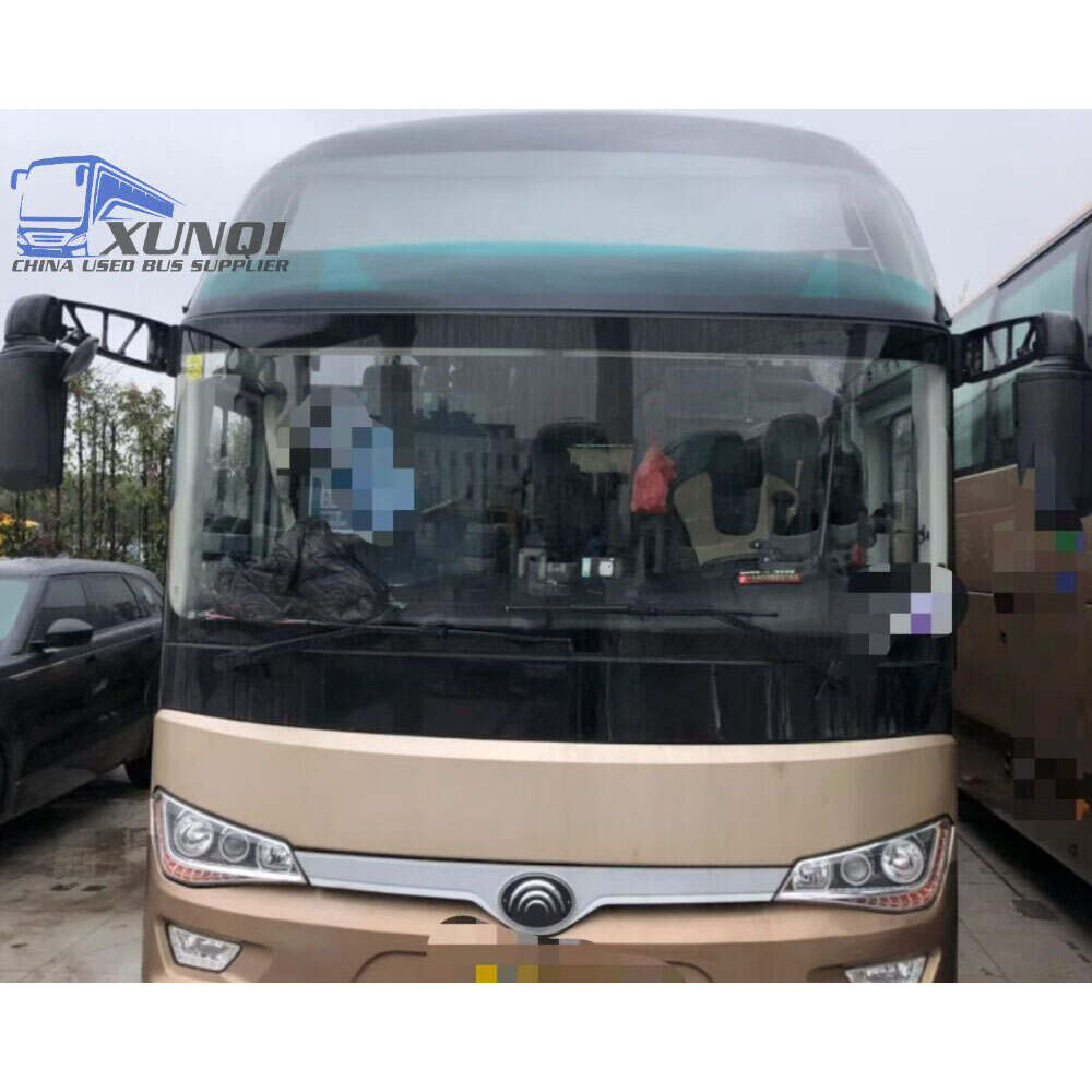 Used Yutong bus zk6128 50 Seats 2017 Year 12 meters long China bus weichai 6-cylinder diesel engine