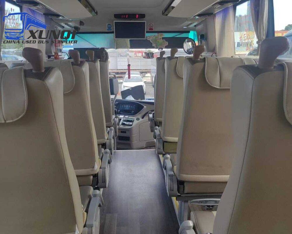 Used Zhongtong bus LCK6117 46 Seats 2023 Year11 Seters long China bus weichai 6-cylinder diesel engine
