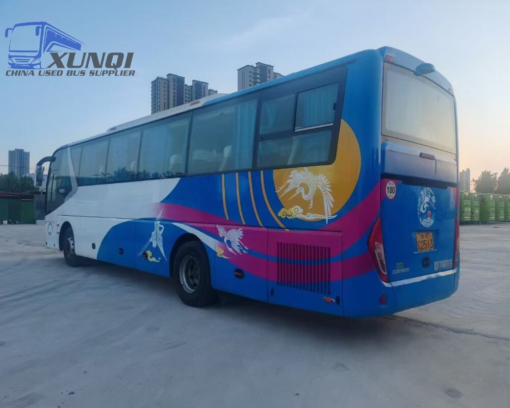 Used Zhongtong bus LCK6118 49 Seats 2016 Year 11 Seters long China bus yuchai 6-cylinder diesel engine
