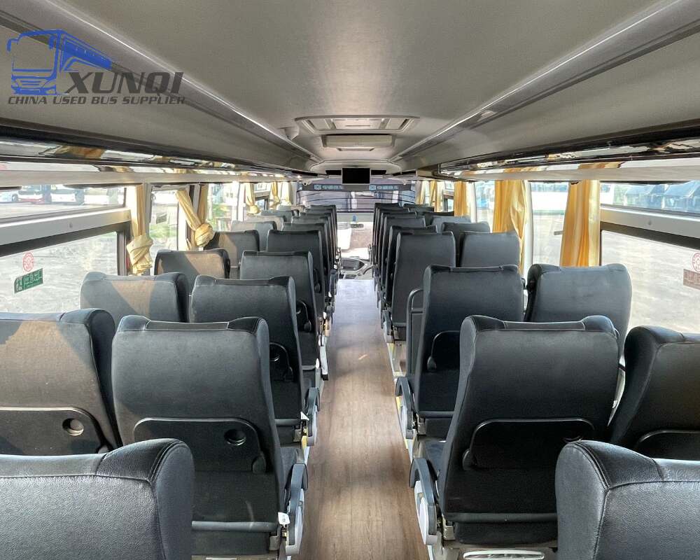 Used Zhongtong bus LCK6126 50 Seats 2018 Year 12 meters long China bus weichai 6-cylinder diesel engine
