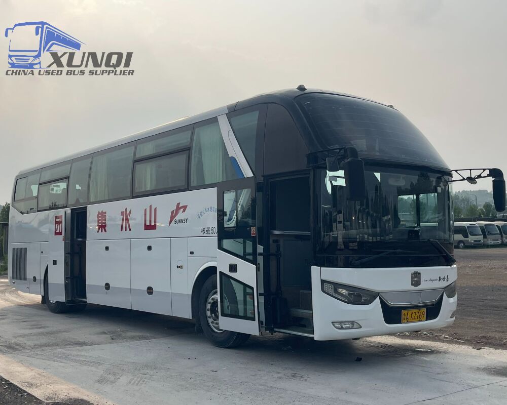 Used Zhongtong bus LCK6126 50 Seats 2018 Year 12 meters long China bus weichai 6-cylinder diesel engine