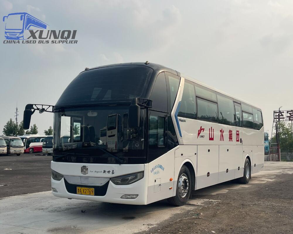 Used Zhongtong bus LCK6126 50 Seats 2018 Year 12 meters long China bus weichai 6-cylinder diesel engine