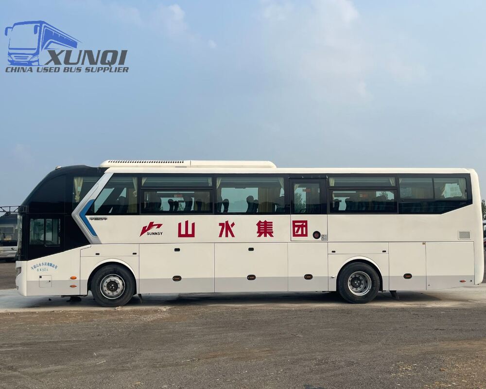 Used Zhongtong bus LCK6126 50 Seats 2018 Year 12 meters long China bus weichai 6-cylinder diesel engine